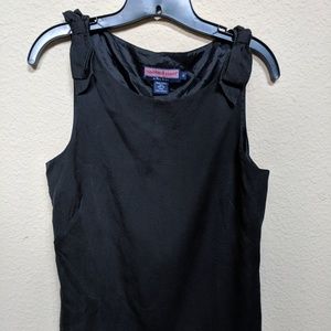 Vineyard Vines Silk Tank with Bow Detail